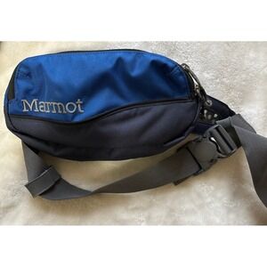 Marmot Unisex Waist Pack Adjustable Blue Navy Hiking Travel Gorpcore Utility